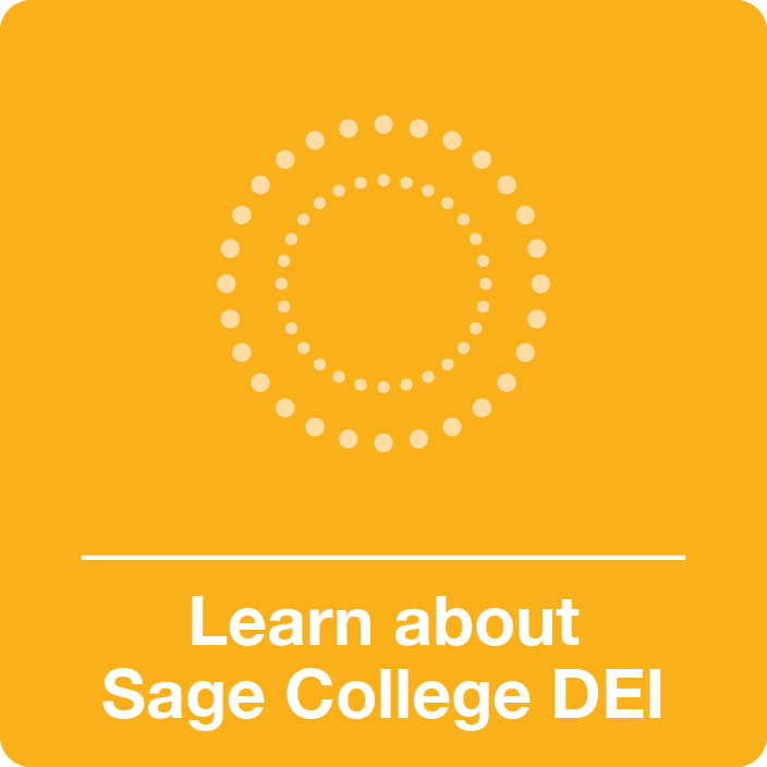 Learn About Sage College DEI button