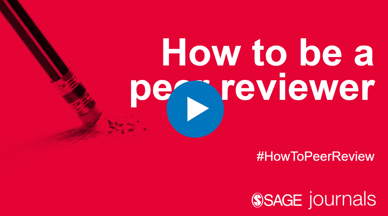 How to be a peer reviewer