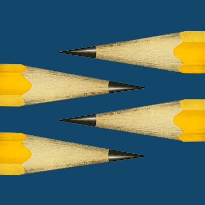 Decorative image: pencils