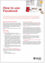 Cover of How to Use Facebook Booklet