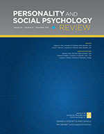 Journal cover for Personality and Social Psychology Review