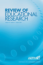 Journal cover Review of Educational Research
